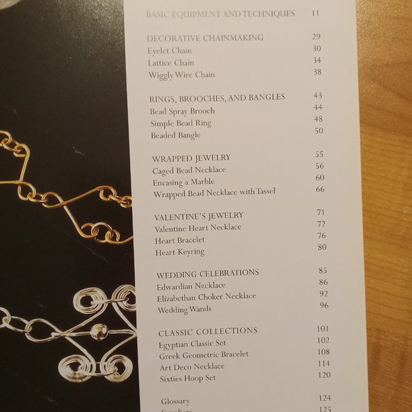 Creeating Wire and Beaded Jewelry Book - Picture 5 of 7